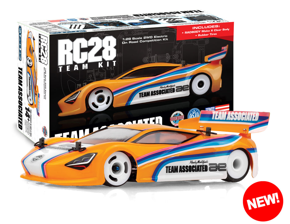 Team Associated 20168 RC28R 1/28 Team Kit