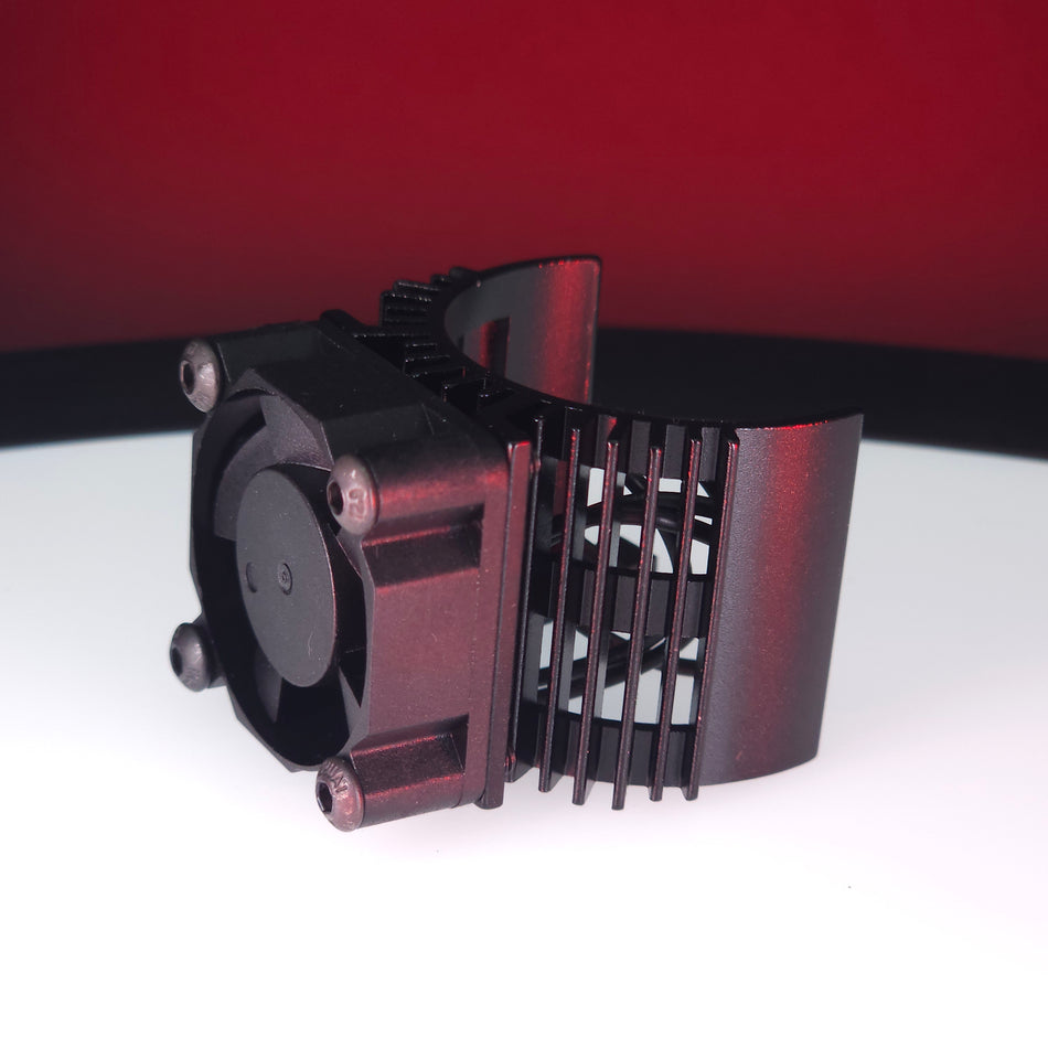Brushless Motor Heatsink Cover with Cooling Fan