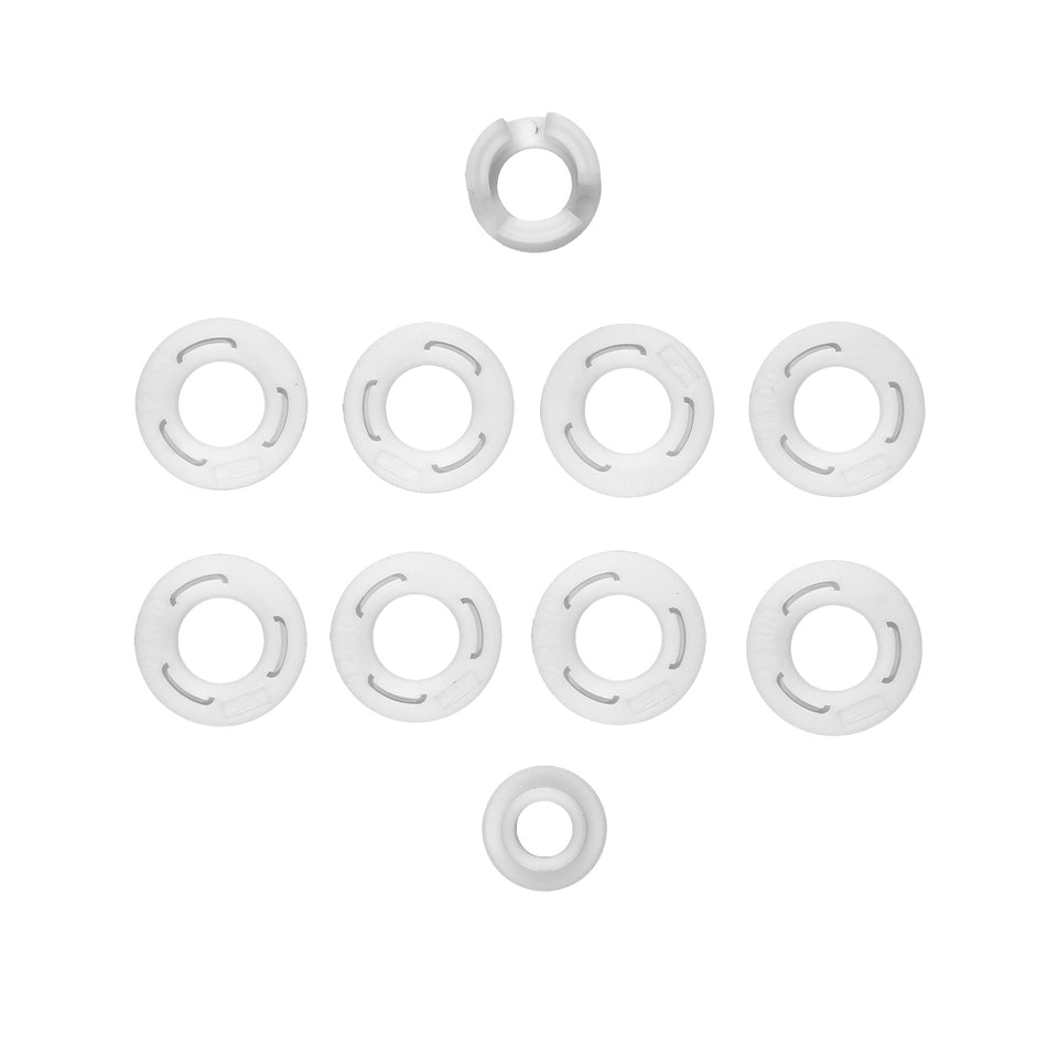 Team Associated FT-21657 RC28R Sidewall Flange Set White