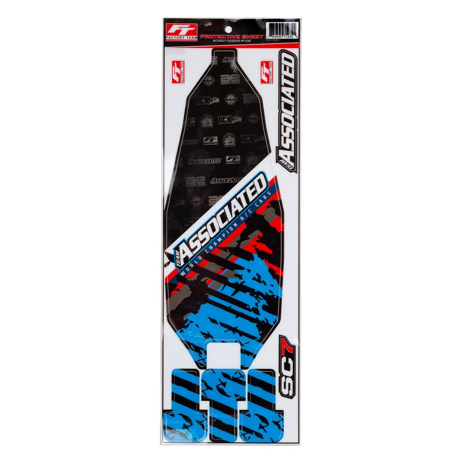 Team Associated FT-71235 RC10SC7 Factory Team Chassis Protector