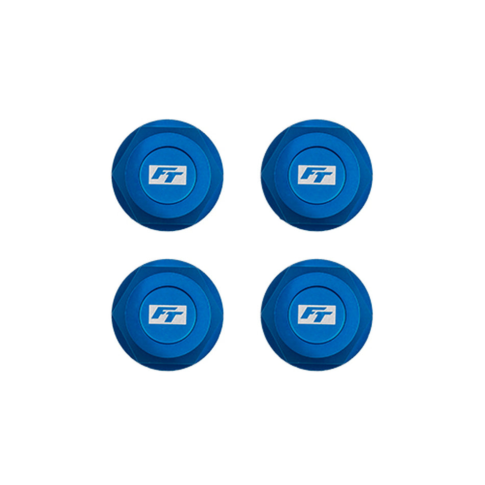 Team Associated FT-81672 Factory Team 17mm Aluminum Capped Wheel Nuts