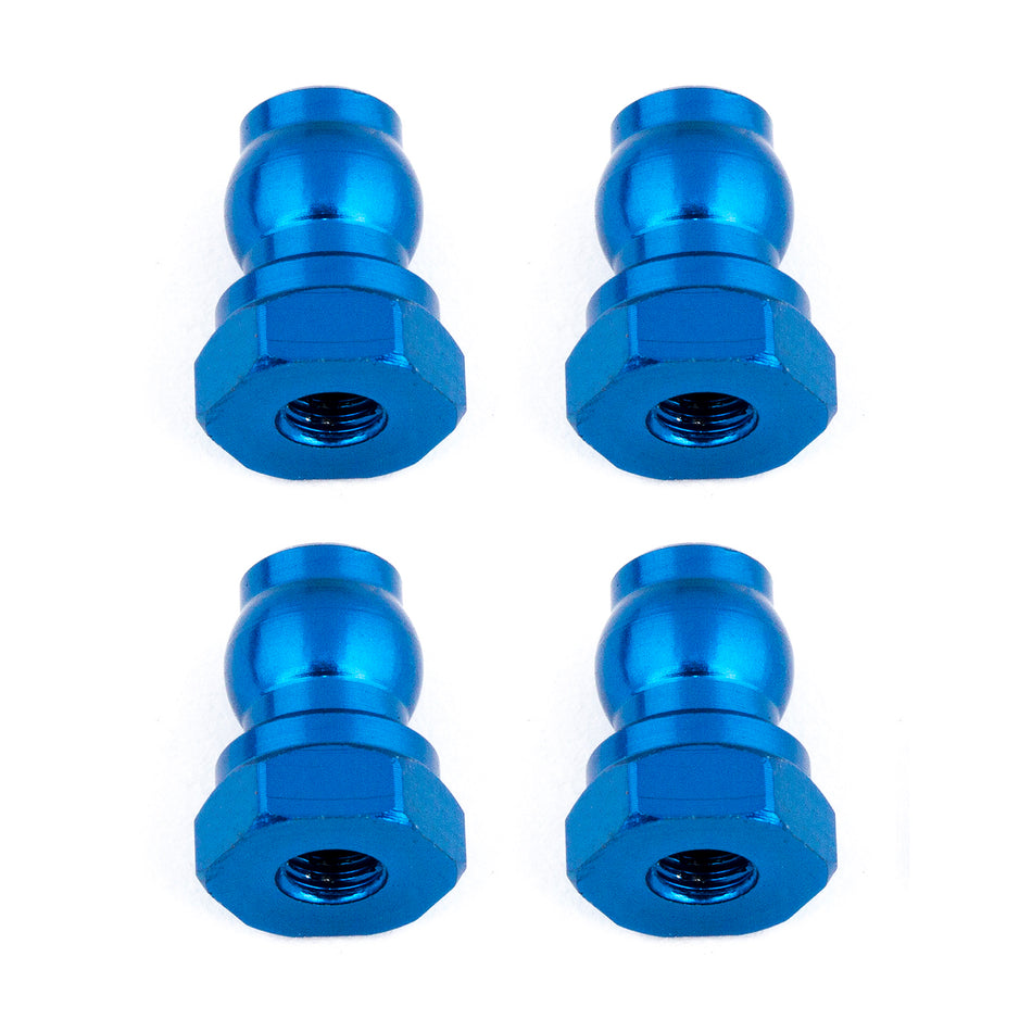 Team Associated TA-91815 Shock Bushings 10mm (7mm offset) Blue Aluminum