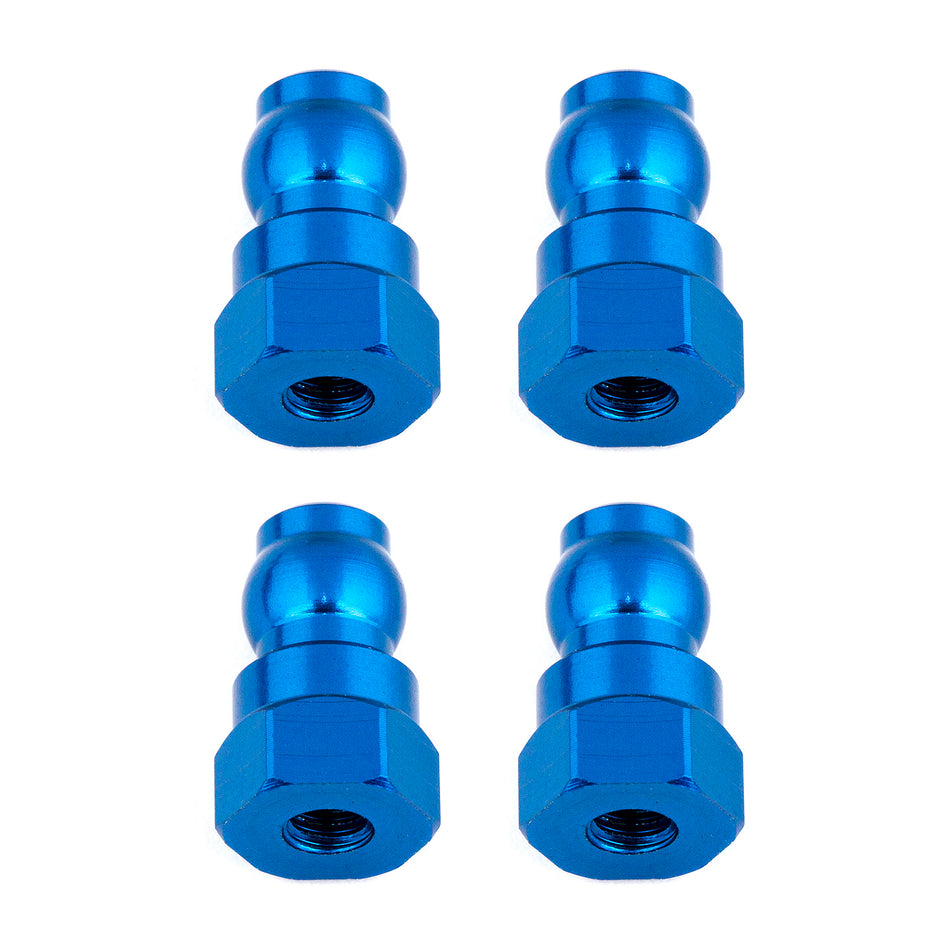 Team Associated TA-91816 12mm (9mm Offset) Blue Aluminum Shock Bushings