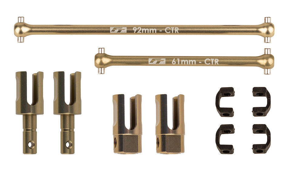 Team Associated FT-92372 RC10B74.2 Factory Team Lightweight Center Driveline Kit