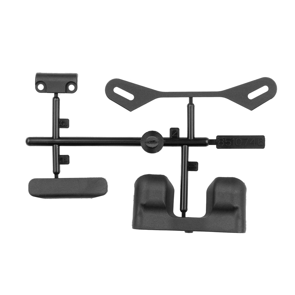 Team Associated TA-92525 RC10B84 Shock Tower Covers & Bumper Set