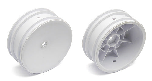 Team Associated TA-9690 Buggy 2WD Front Wheels, 2.2 in, 12 mm Hex, white